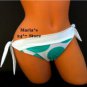 Hobie Bikini Blue Dots Swim Suit Bottom Women's Sz Sm