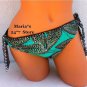 Leilani Floral Bikini Swim Suit Bottom Women's 12, 14