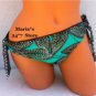 Leilani Floral Bikini Swim Suit Bottom Women's 12, 14