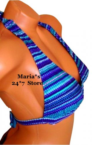 Shoshanna Bikini Halter Swim Suit Top Women's PS Cup C