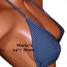 Shoshanna Black String Bikini Swim Suit Women's Top B/C