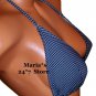 Shoshanna Black String Bikini Swim Suit Women's Top B/C