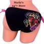 Split Logo Bead String Bikini Bottom Swim Suit Women's L