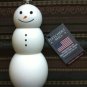 Williams Sonoma Snowman Pepper Grinder Fletcher's Mill USA Made