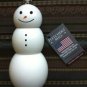 Williams Sonoma Snowman Pepper Grinder Fletcher's Mill USA Made