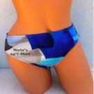 Gottex Bikini Bottom Blues Swim Suit Women's Sz 6
