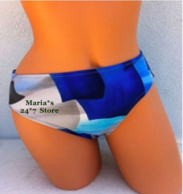 Gottex Bikini Bottom Blues Swim Suit Women's Sz 6
