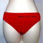 Jantzen Red Bikini Swim Bottom Suit Women's Sz 14