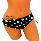 Jantzen Black Bikini Polka Dot Swim Suit Women's Jr 8