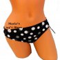 Jantzen Black Bikini Polka Dot Swim Suit Women's Jr 8