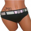 Anne Cole Olive Bikini Swim Suit Bottom Women's Sz Sm