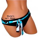 Anne Klein Black Bikini Swim Suit Bottom Women's Sz 14