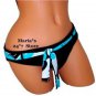 Anne Klein Black Bikini Swim Suit Bottom Women's Sz 14