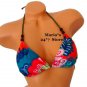O'Neill Floral Bikini Top Swim Suit Women's xSmall
