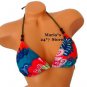 O'Neill Floral Bikini Top Swim Suit Women's xSmall