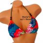 O'Neill Floral Bikini Top Swim Suit Women's xSmall