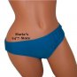 Perry Ellis Teal Bikini Swim Suit Bottom Women's Sz Med