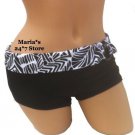 Beltex Black Bikini Swim Suit Bottom Women's Sz 10