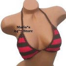 Xhilaration Reversible String Bikini Swim Suit Women's Top Jr Size S