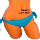 Split Ocean Blue Bikini Swim Suit Bottom Women's M