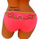 Lucky Brand Pink Bikini Swim Suit Bottom Women's Sz XS