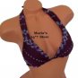 Lucky Brand Halter Bikini Swim Suit Top Women's XSm