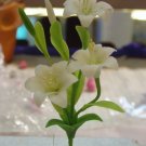 Clay flower CL0033