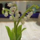 Clay flower CL0035