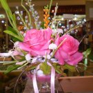 clay flower handmade