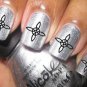 Nail Art DECALS 48 WITCH KNOTS - Waterslide Decals - Wiccan Gothic SteamPunk Wra