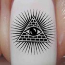 35 EYE OF PROVIDENCE All Seeing Eye Egyptian - Professional Results Water Decals
