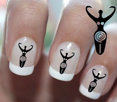 GODDESS SYMBOLS Nail Art (GDB) Quality Waterslide Decals - Not Stickers or Vinyl