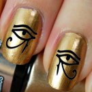 Eye of Horus / Ra Egyptian Nail Art (EYB) Waterslide Decals Not Stickers