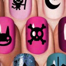 EVILS SYMBOLS Black GOTH MEGA PACK (EV1) Waterslide Transfer Decals NOT Stickers