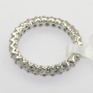 F-G/VS 1.10ct Round Brilliant Cut Diamond Full Eternity Wedding Ring in Platinum
