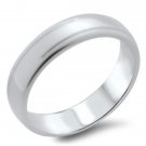 5mm 18k White Gold Mens Wedding Band Fully Hallmarked By Assay Office London