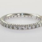 VS 0.45ct Round Brilliant Cut Diamond  Eternity Wedding Ring in 18K White Gold