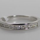 0.30CT ROUND BRILLIANT CUT DIAMONDS HALF ETERNITY WEDDING RING IN 9k WHITE GOLD