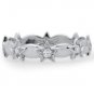 G/SI 0.20ct Round Diamonds Full Eternity Wedding Ring in 9k Solid White Gold