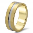 6.5mm 18k Solid Yellow Gold Wedding Band Fully Hallmarked By Assay Office London