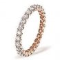 0.90ct ROUND BRILLIANT CUT DIAMOND FULL ETERNITY RING IN 9K YELLOW GOLD