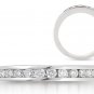 0.15ct ROUND DIAMONDS HALF ETERNITY RING,9K GOLD HALLMARKED BY ASSAY OFFICE LONDON