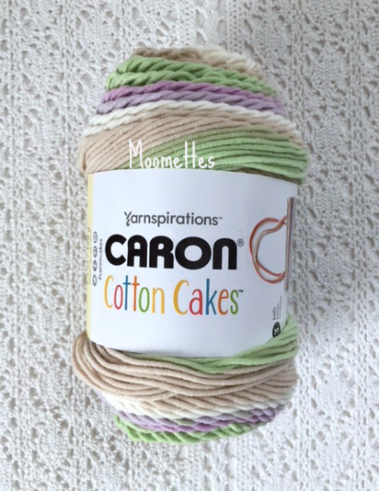Caron Cotton Cakes Yarn Lavender Fields Yarnspirations 3.5 oz 100 g 211