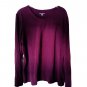 3 Assorted Tops SS V-Neck LS Crew XL Women Teal Navy Cranberry Amazon Essentials