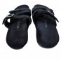 Vionic Women's Black Reptile Embossed Slip On Sandal Skylar Buckle Size 8