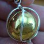 Sterling Silver Cage Chime Ball Pendant CH-254-KT