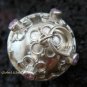 925 Silver Rose Quartz Chime Ball Pendant CH-303-KA