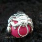 Sterling Silver Scorpion 12mm Pink Chime Ball CH-304-KT