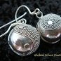925 Silver & Ying Yang Chime Ball Earrings CBE-138-KT