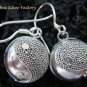 925 Silver & Ying Yang Chime Ball Earrings CBE-138-KT